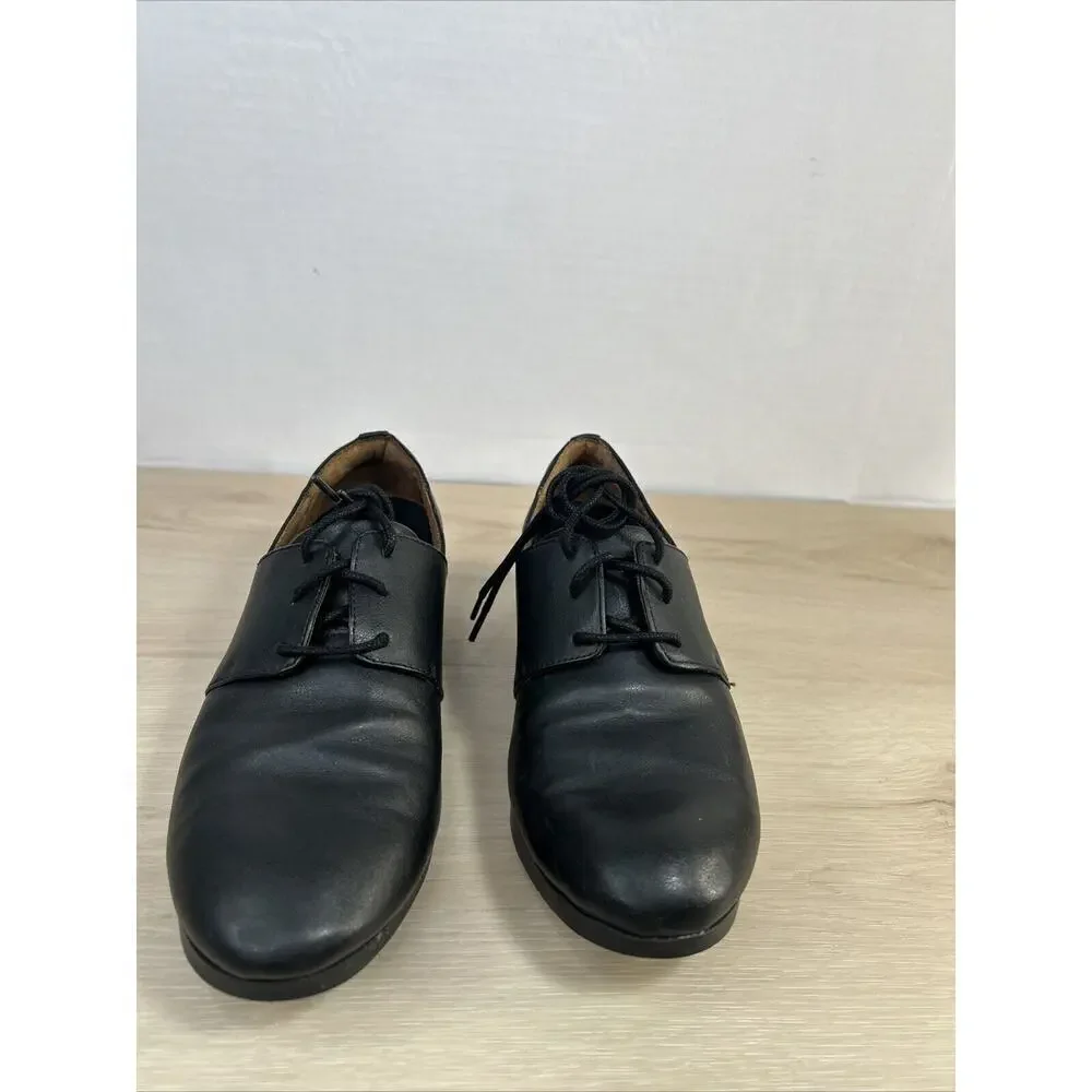 Shoes For Crews Black Slip Resistant Work Shoes Lace Up Loafers Women’s Size 7